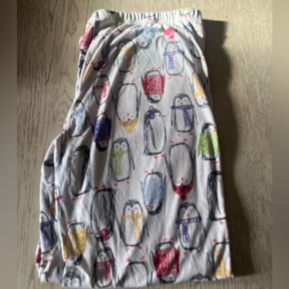 Secret Treasures Multicolor Penguin Print Pj pants - Picture 2 of 3